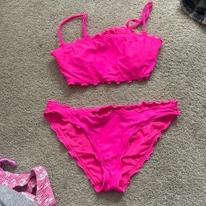 hot pink bikini